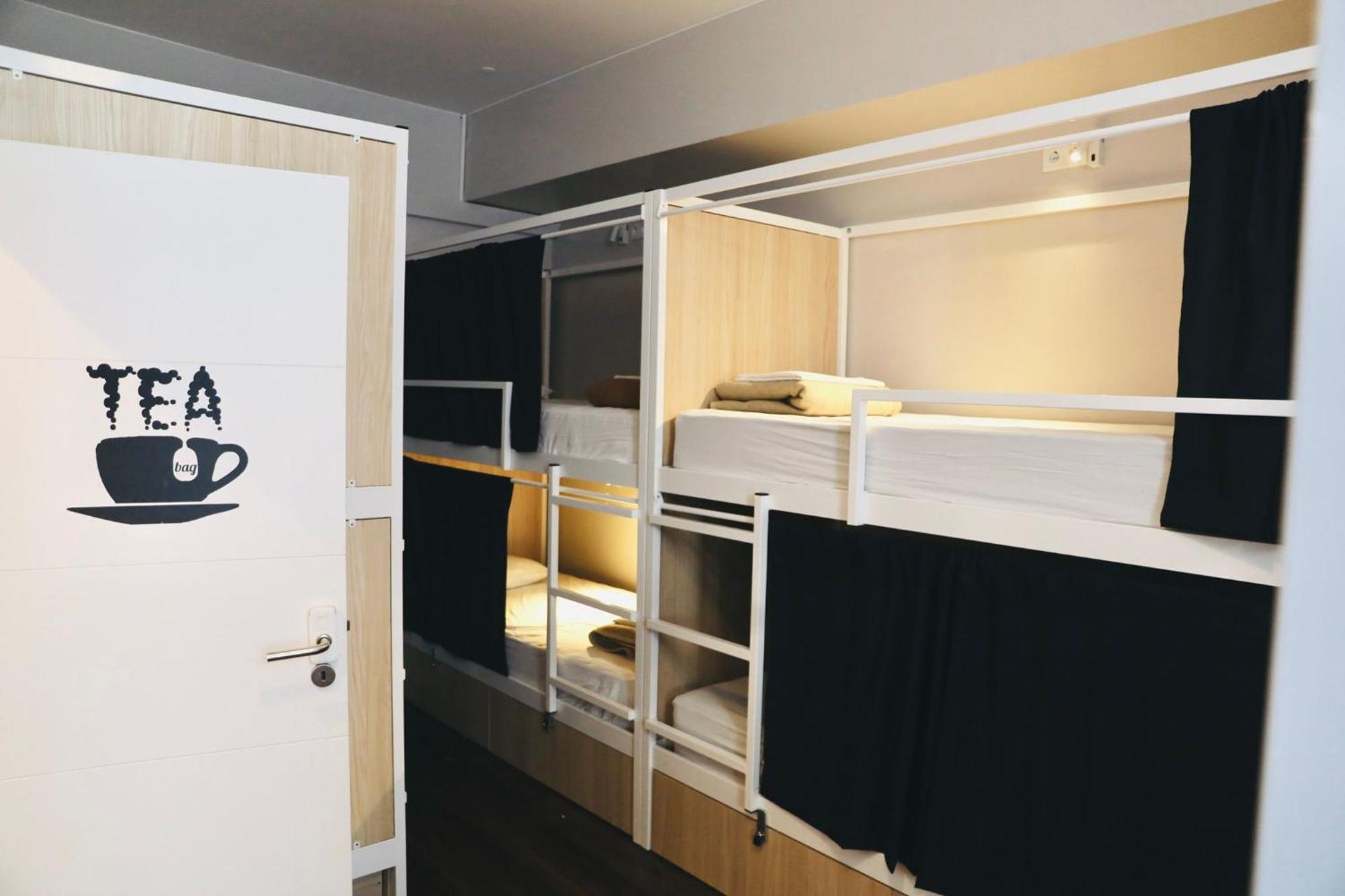 Bett im gemischten Schlafsaal mit 10 Betten